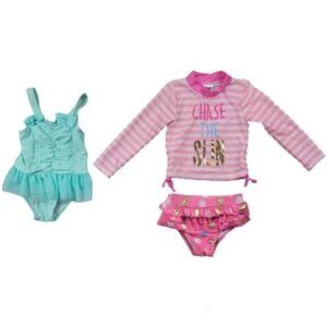 Koala Kids & Wetsuit Club Girls Swimsuit Bundle